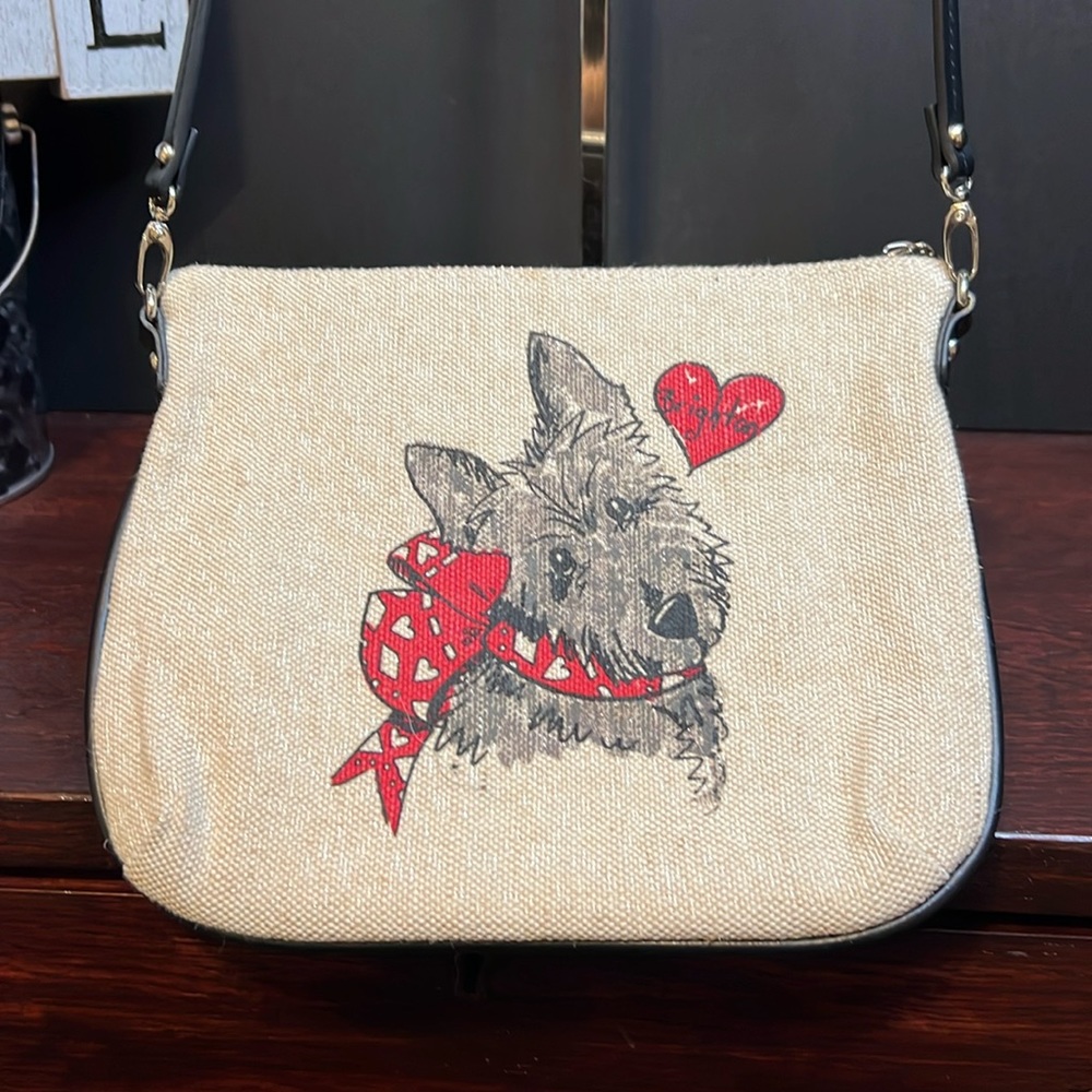 👜 Brighton Canvas Scottie Dog Crossbody Purse Exercise? I’d Rather Accessorize!